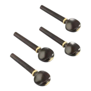 2 Cravelha Violino - Ébano Diamond Gold 4/4