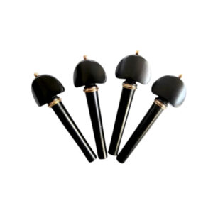 Jogo De Cravelhas Violino - Ébano Hill Gold