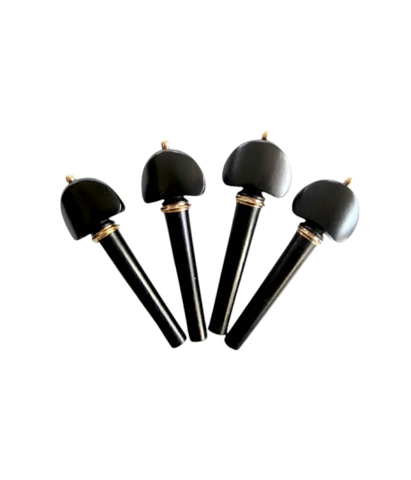 Jogo De Cravelhas Violino - Ébano Hill Gold