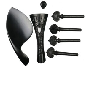 CARVED Kit Montagem Violino - Ébano Talhado Royal 4/4