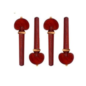 Jogo De Cravelhas Viola - Padouk Heart Withe