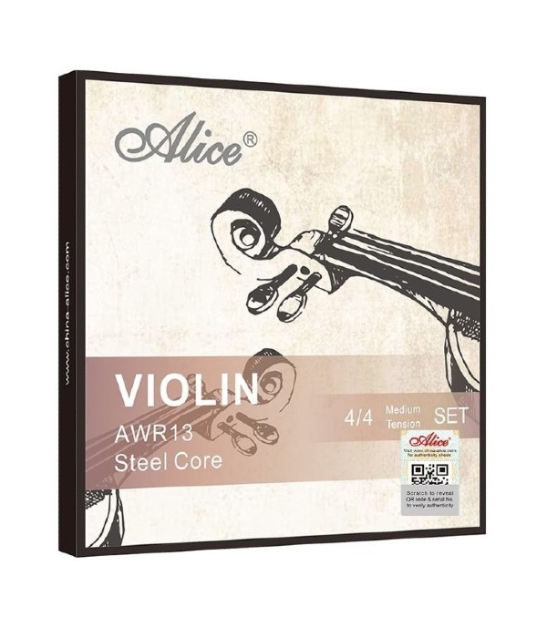 AWR13 Encordoamento Violino - Alice Awr13