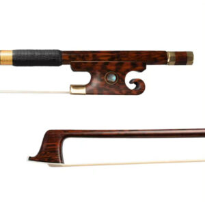 Arco Violino Profissional De Madeira Caracol Snakewood