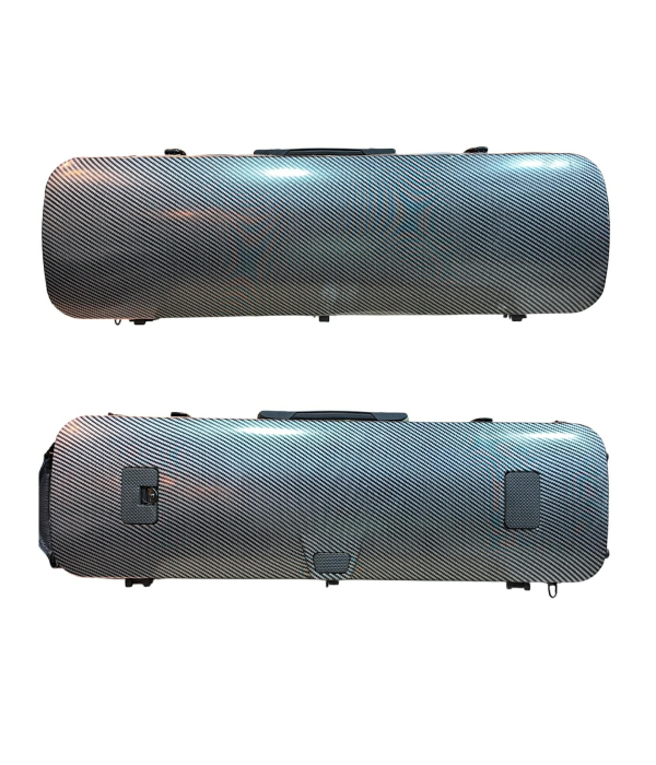 Estojo Retangular Para Violino 4/4 Fibra - Black