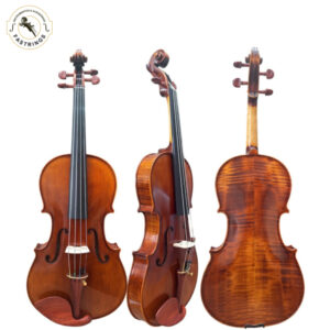 1 Viola De Arco Oficina Modelo Stradivari Verniz Goma Laca