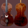 Violoncelo Profissional Oficina Mod. Strad Brilhante Escuro