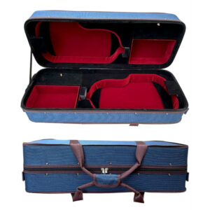 Estojo Case Retangular - Comporta 2 Violinos