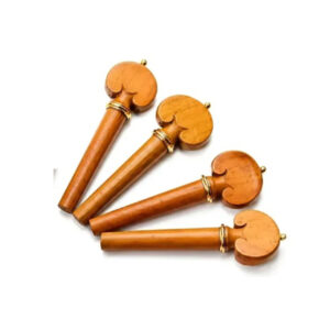 125 Cravelhas Violino Boxwood Heart Gold 4/4