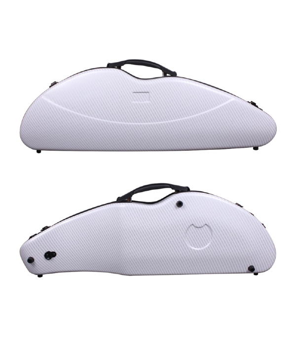 Estojo Case Fibra De Vidro Violino Branco
