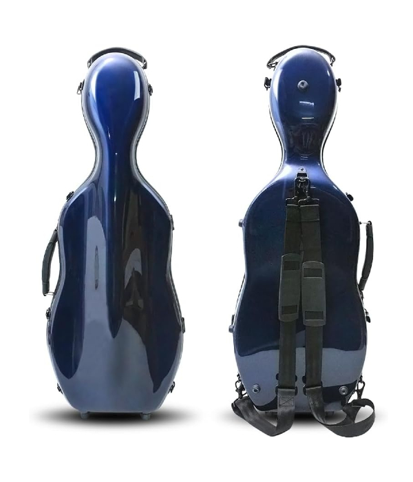 Estojo Case Fibra De Carbono Viola De Arco Shaped
