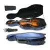 Estojo Case Fibra De Carbono Viola De Arco Shaped
