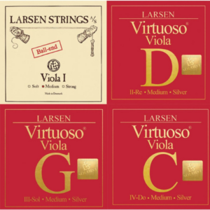Sem título Encordoamento Viola - Larsen Virtuoso Solista. Made In Denmark