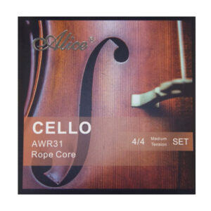 Encordoamento Violoncelo - Cordas Cello Alice Awr31