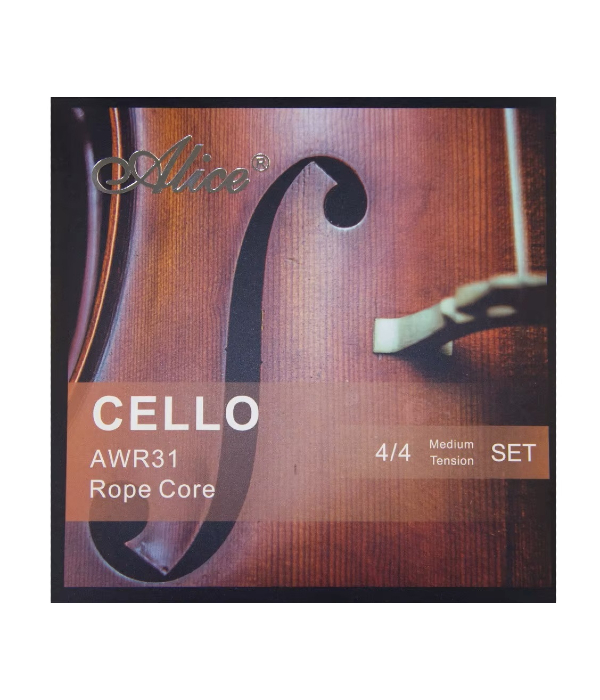 Hd453c262377945da864db0d14e6ed7d6n Encordoamento Violoncelo - Cordas Cello Alice Awr31