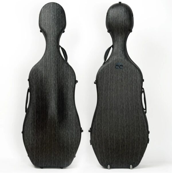 He435fe954f7840a7aa1c3826d6c53e63n Estojo Case Violoncelo Rígido Fibra Matt Black Meteor 4/4