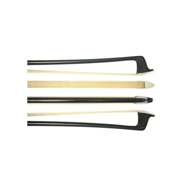 Arco Violino - Fibra De Carbono Talão De Chifre Caracol