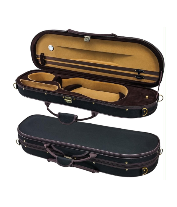 db0a56a7-bd38-4d37-bb5d-fe7573f09f23 Estojo Case Violino - Meia Lua Luxo Térmico Brown