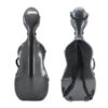 fr Estojo Case Violoncelo Fibra De Carbono Pro Preto 4/4